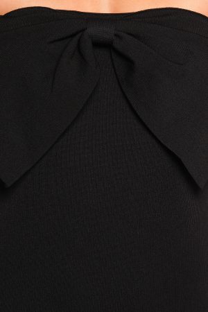 Venus Midi Dress – Black