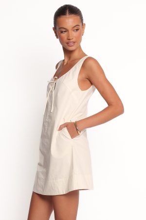 Vesper Mini Dress – Off White