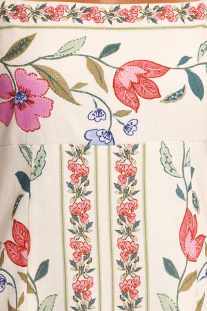 Vesta Midi Dress – Pink Multi