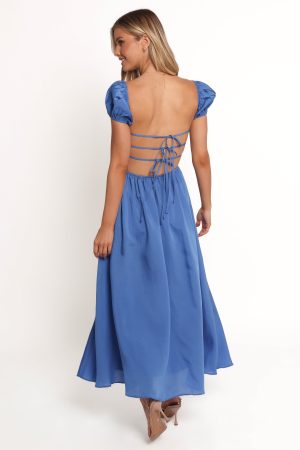 Vienne Maxi Dress – Cobalt