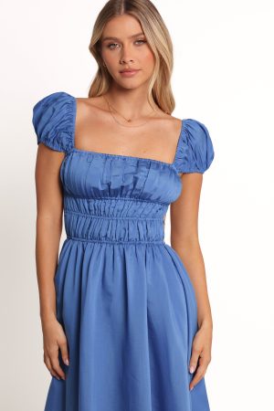 Vienne Maxi Dress – Cobalt