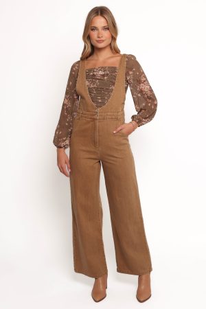 Vieve Jumpsuit – Brown