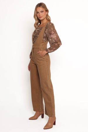 Vieve Jumpsuit – Brown