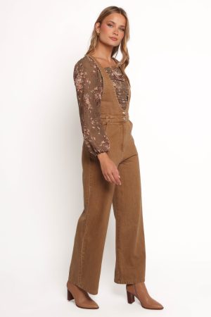 Vieve Jumpsuit – Brown