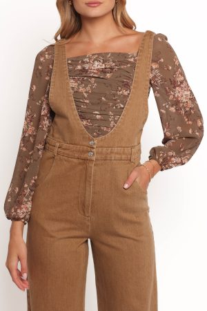 Vieve Jumpsuit – Brown