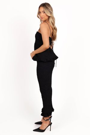 Villagio Two Piece Set – Black