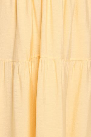 Vinny One Shoulder Maxi Dress – Yellow