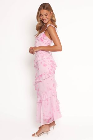 Virginia Maxi Dress – Lilac Floral