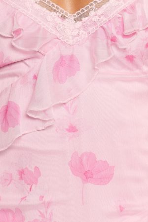 Virginia Maxi Dress – Lilac Floral