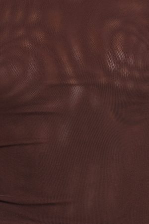 Vivian Mesh Tee – Brown