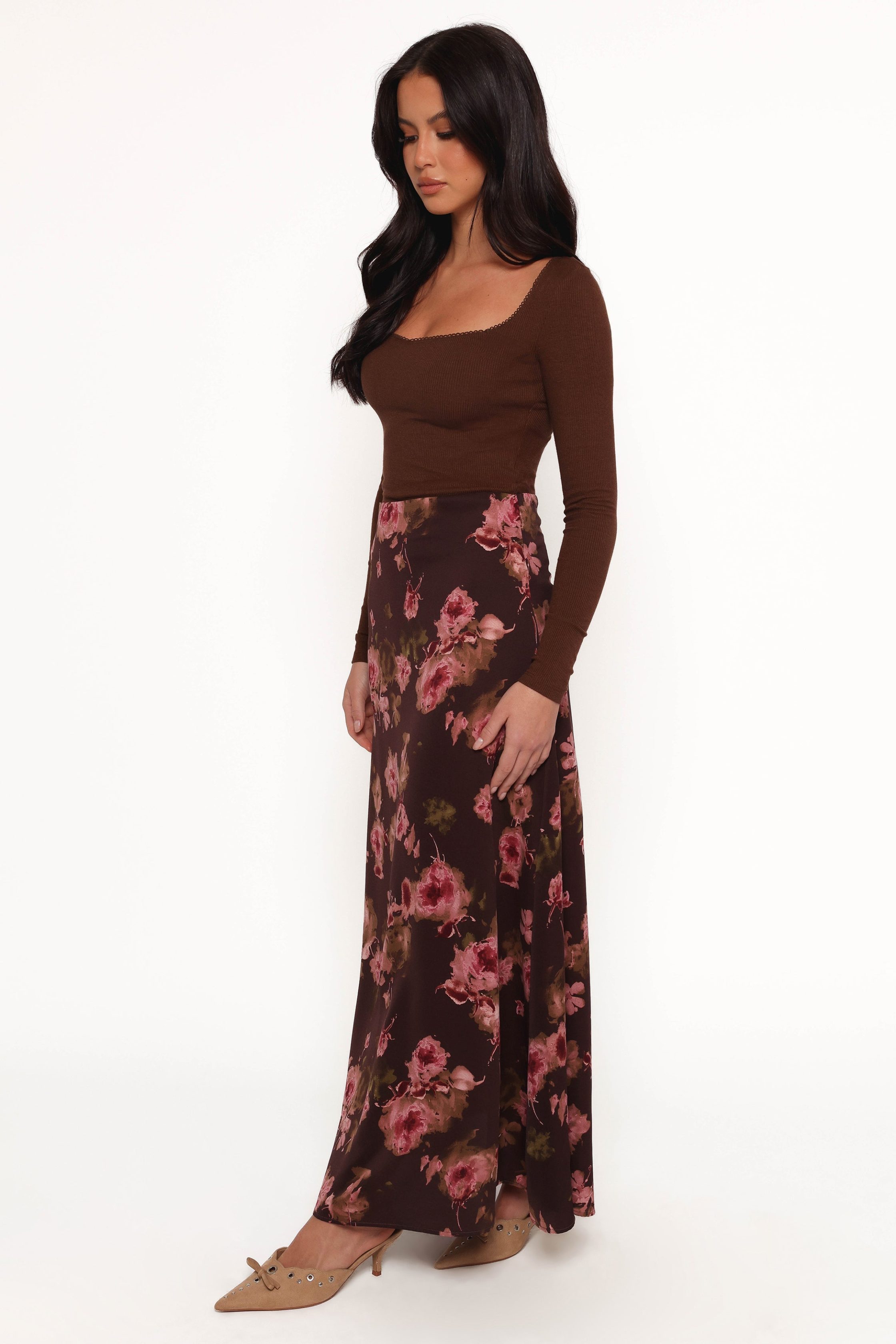 VivieMidiSkirt-ChocolateFloral1-7