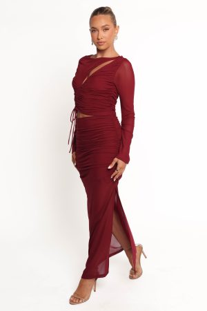 Solai Skirt – Berry