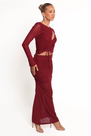 Solai Skirt – Berry