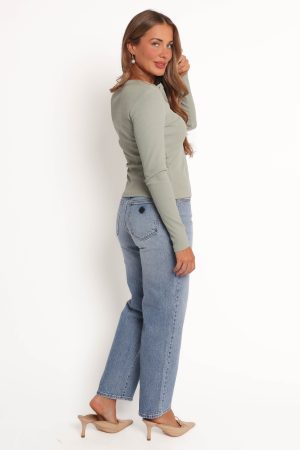 Abrand Mid Straight Jeans – Felicia