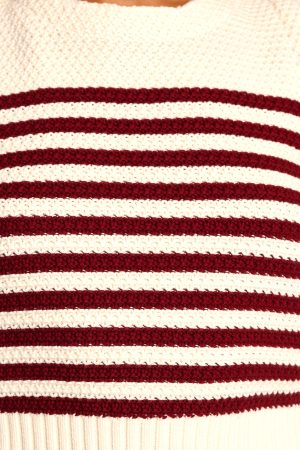 Wensie Knitted Top – Brown Stripe