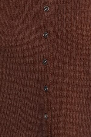 Weston Knit Vest – Dark Chocolate