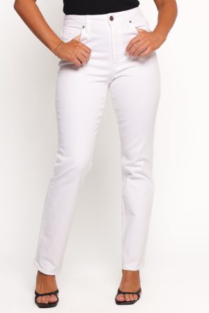 Willa High Rise Straight Leg Jeans – Halo