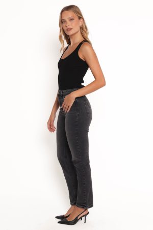 Willa High Rise Straight Leg Jeans – Riot
