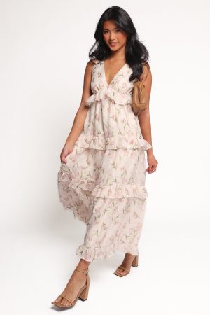 Willis Maxi Dress – Pink Floral