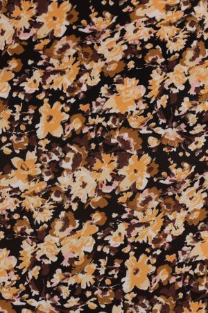 Willow Midi Skirt – Black Ditsy Floral