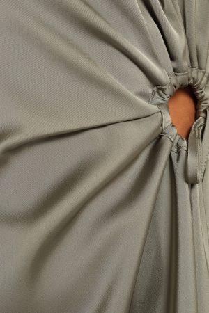 Windsor Long Sleeve Maxi Dress – Olive