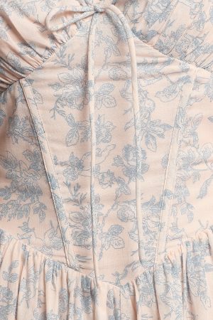 Wrenna Maxi Dress – Blue