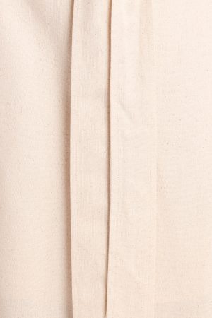 Xander Tie Waist Midi Skirt – Oatmeal