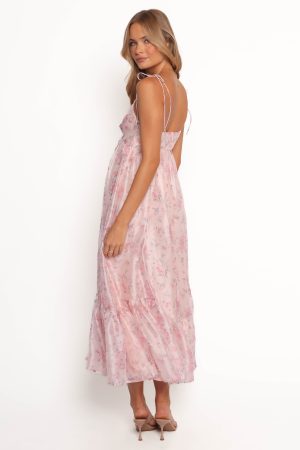 Xanthe Maxi Dress – Pink Floral