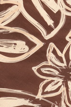 Xara Mini Dress – Chocolate Floral