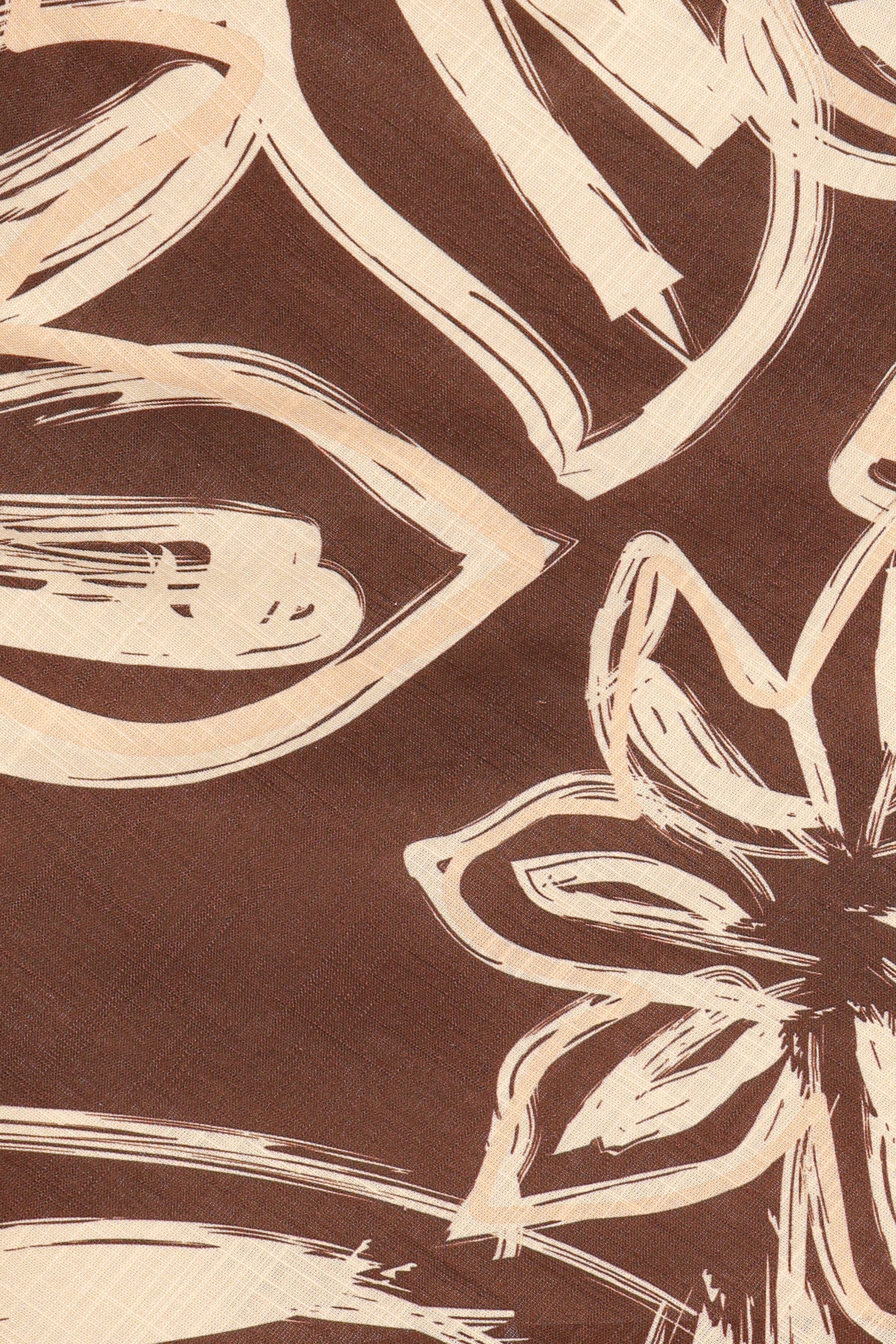 XaraMiniDress-ChocolateFloral0117