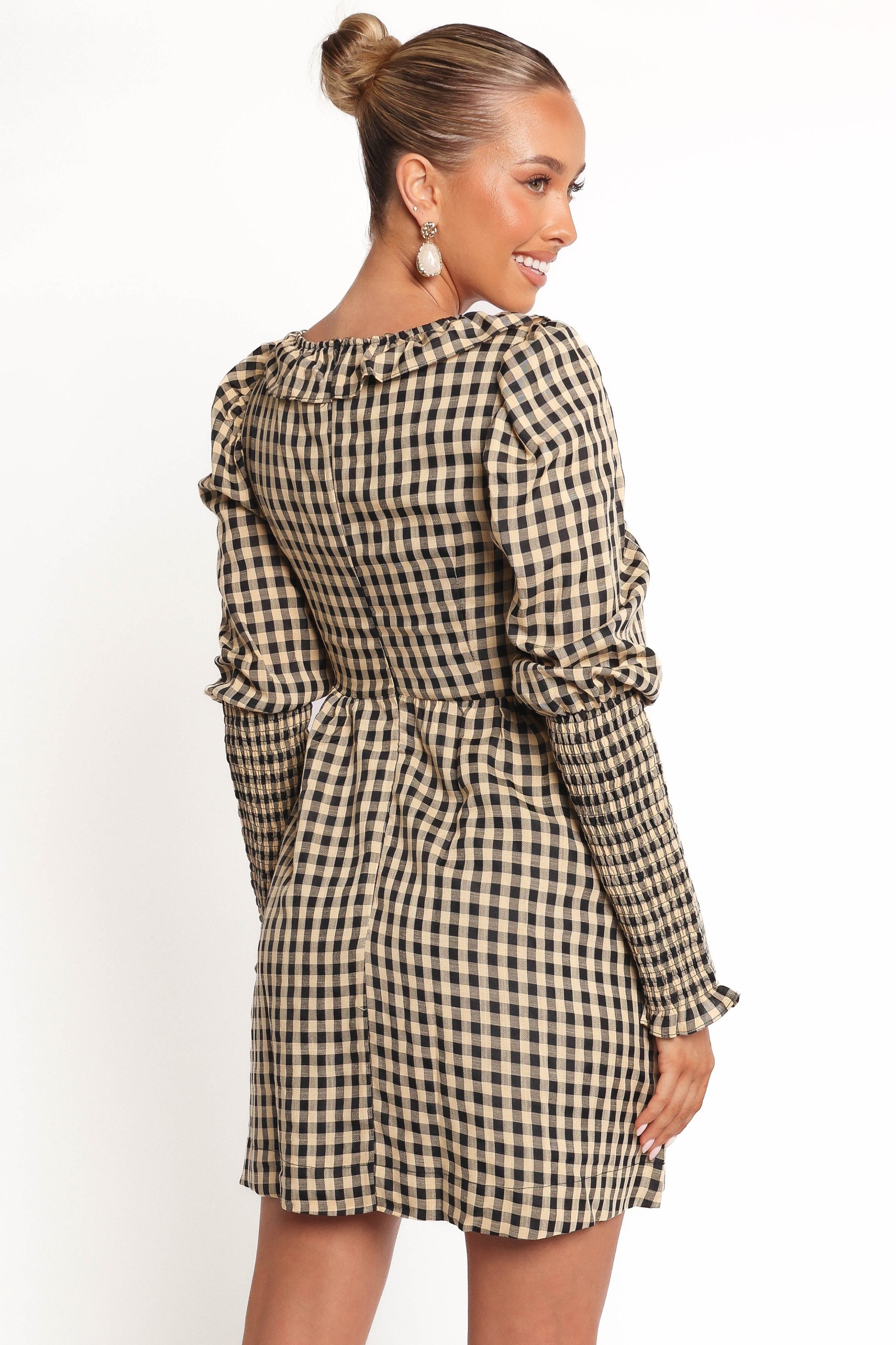 XeniaMiniDress-BlackBeigeGingham8-4
