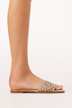 Yashi Sandals – Gold Metallic