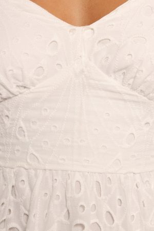 Yasmin Midi Dress – White