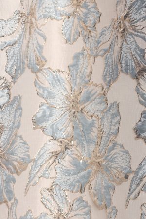 Yasmine Maxi Dress – Baby Blue Floral