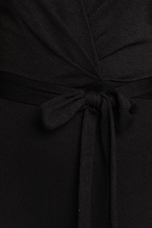 Yelena Long Sleeve Jumpsuit – Black