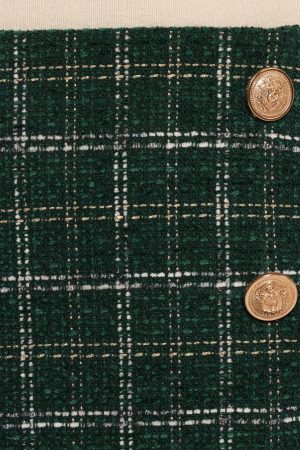 Zadia Mini Skirt – Green