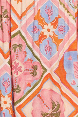 Zanna Mini Dress – Multi Tile