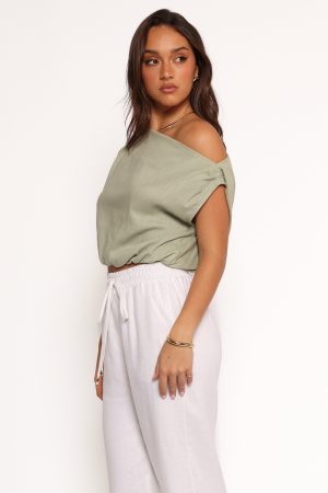 Zara Top – Sage Green