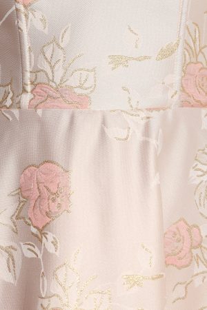 Zaria Midi Dress – Pink Floral