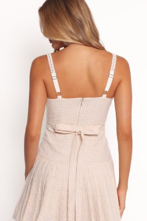 Zephyra Mini Dress – Cream