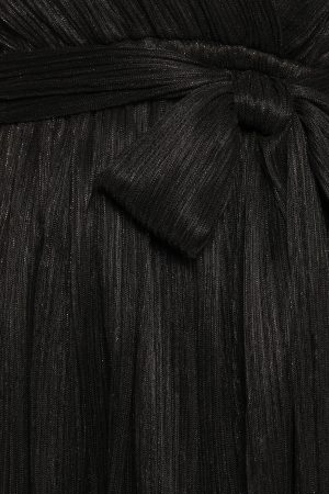 Zhara Long Sleeve Mini Dress – Black