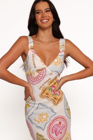 Zinnia Midi Dress – Bella