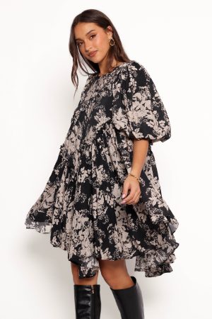 Zinta Mini Dress – Floral Print