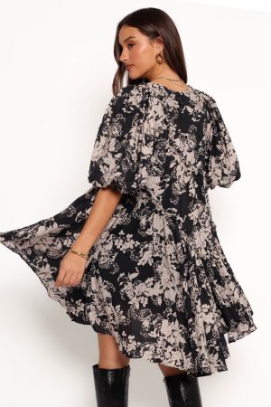 Zinta Mini Dress – Floral Print