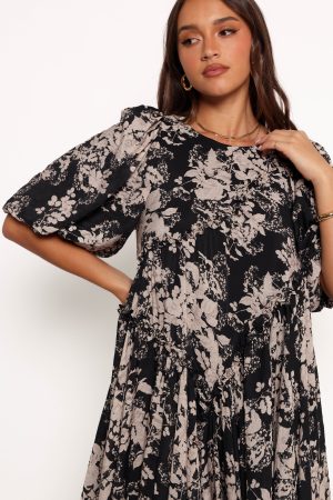 Zinta Mini Dress – Floral Print
