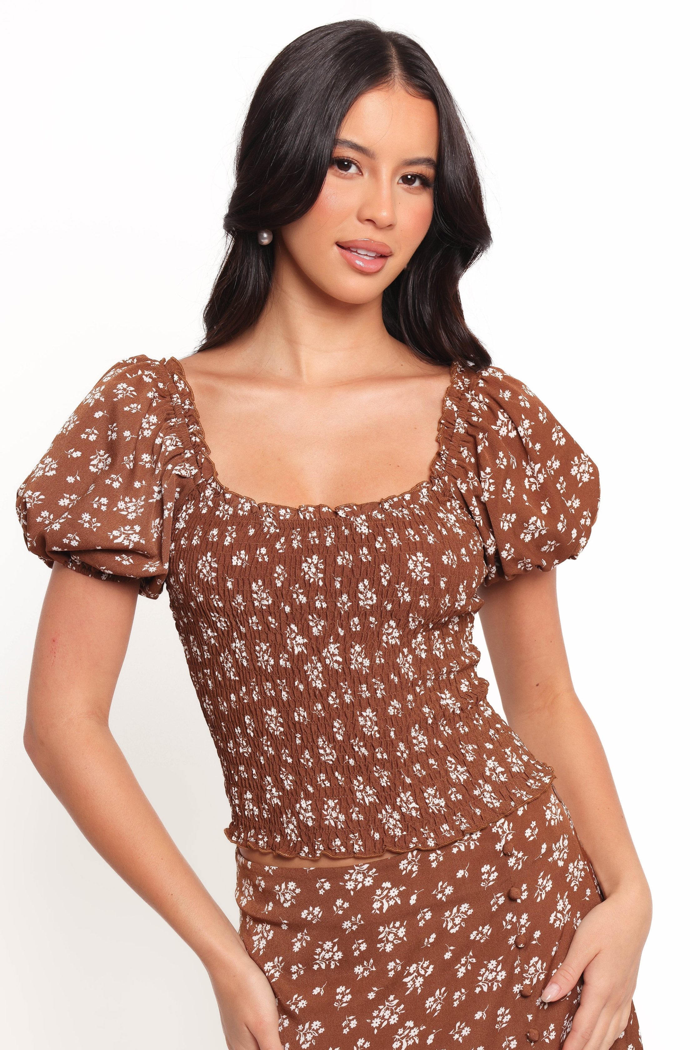ZolaSkirtSet-BrownDitsyFloral5