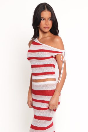 Zyon Top – Red Multi