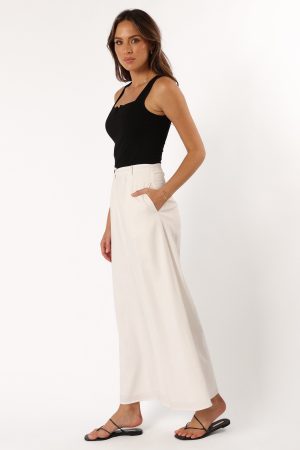 Colleen Pant – White