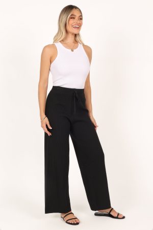 Pyrus Knit Pant – Black