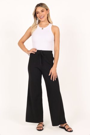 Pyrus Knit Pant – Black